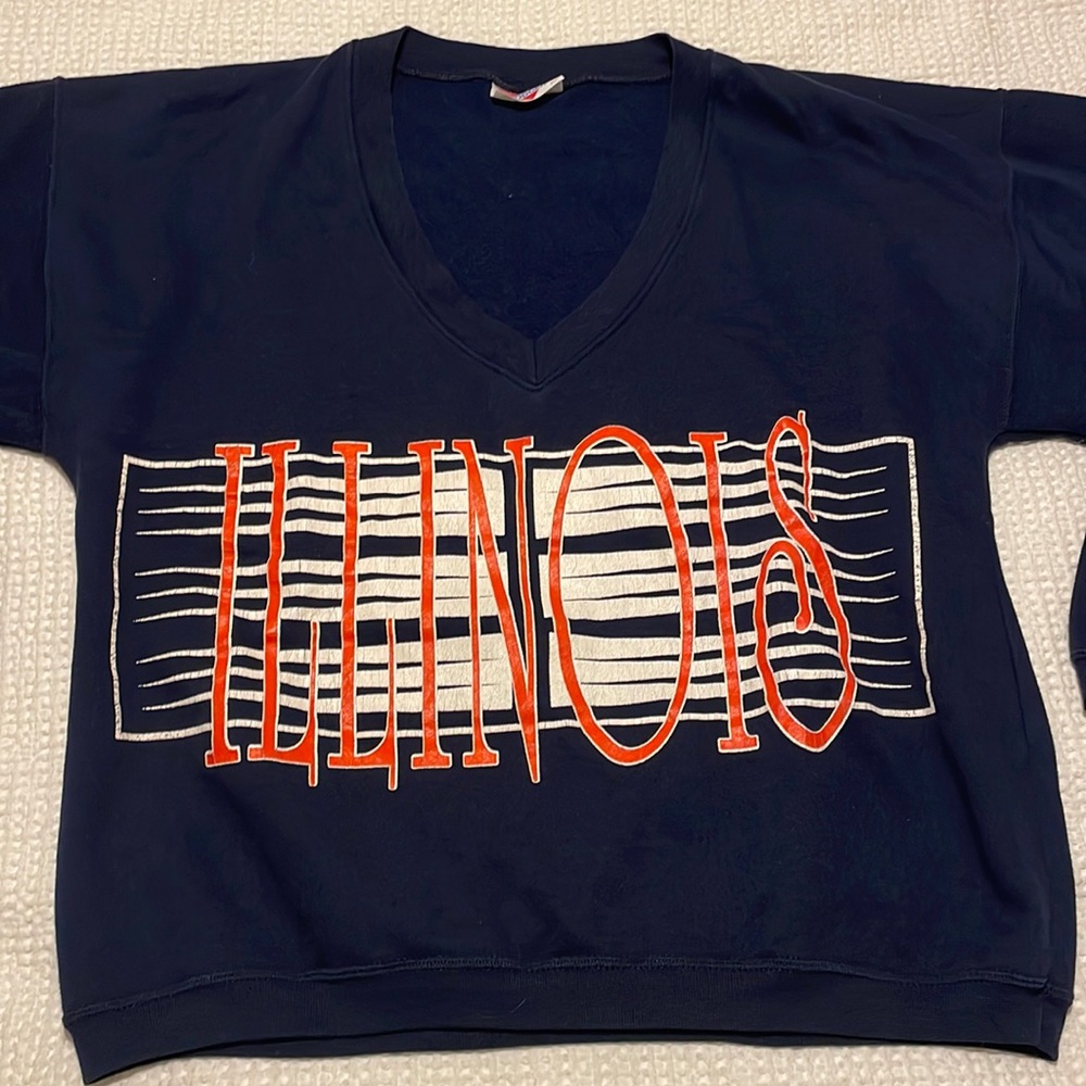 Vintage University of Illinois Sweatshirt